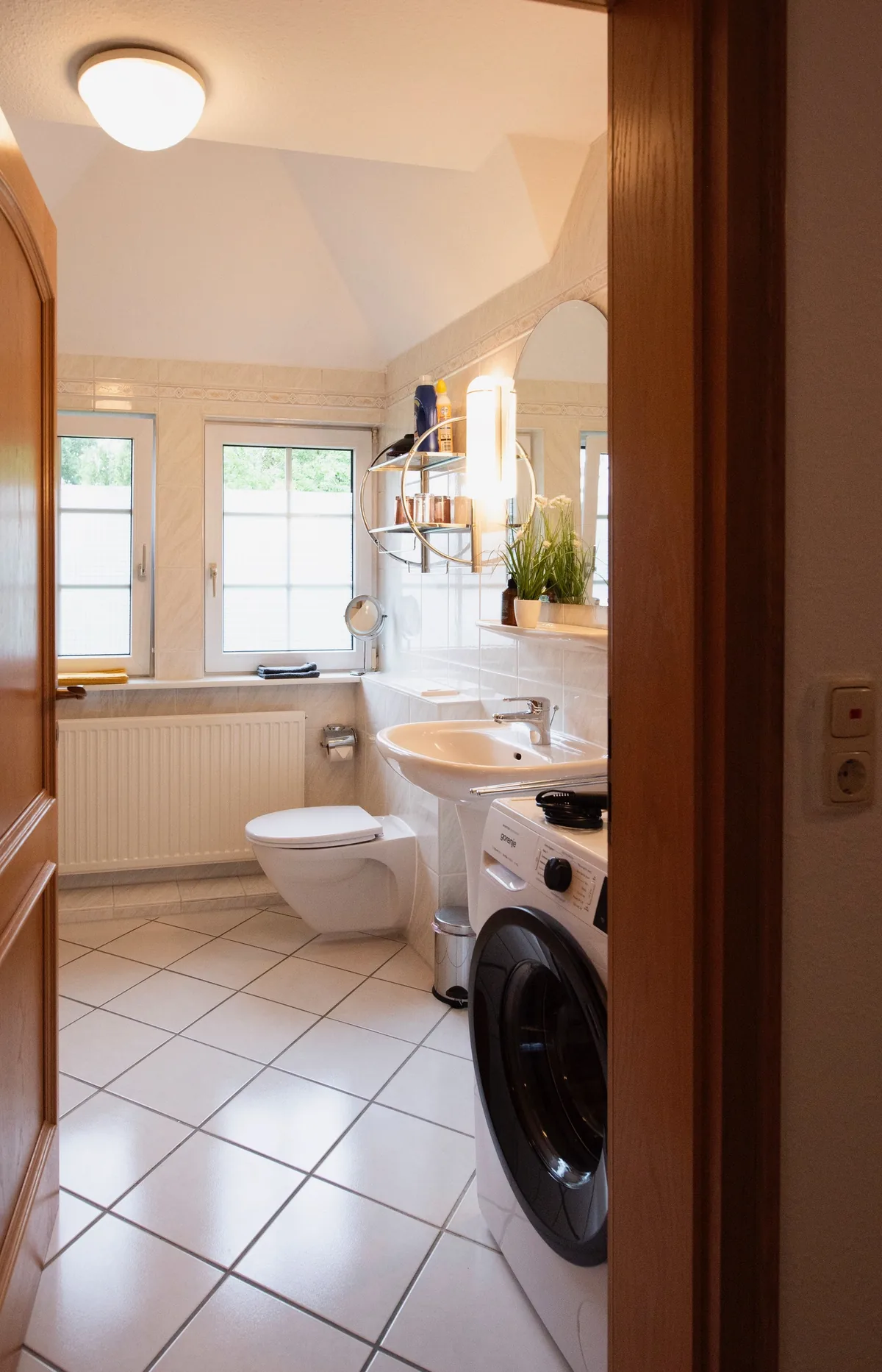 Heideidyll Badezimmer